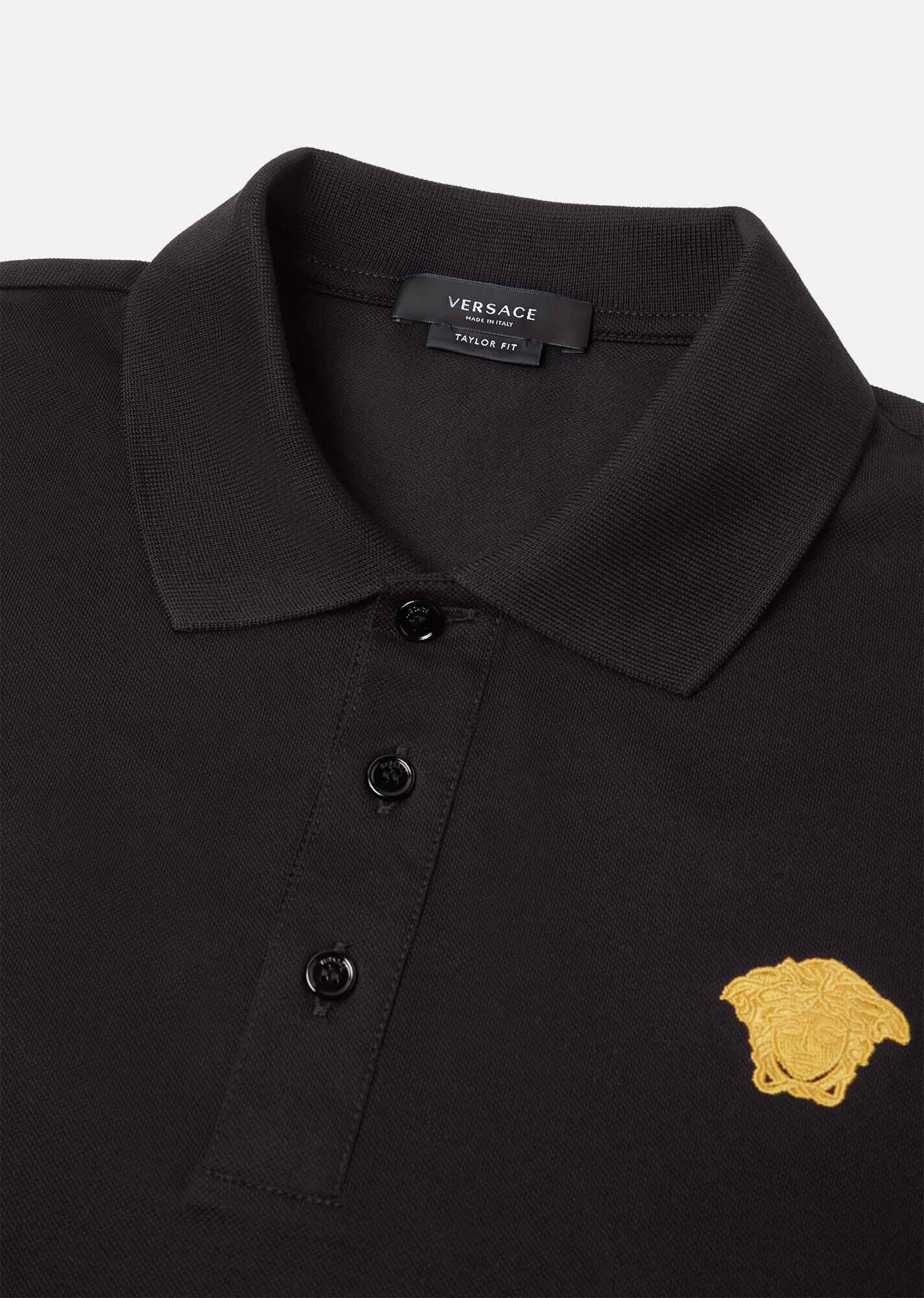 Medusa Embroidered Polo Shirt - 2