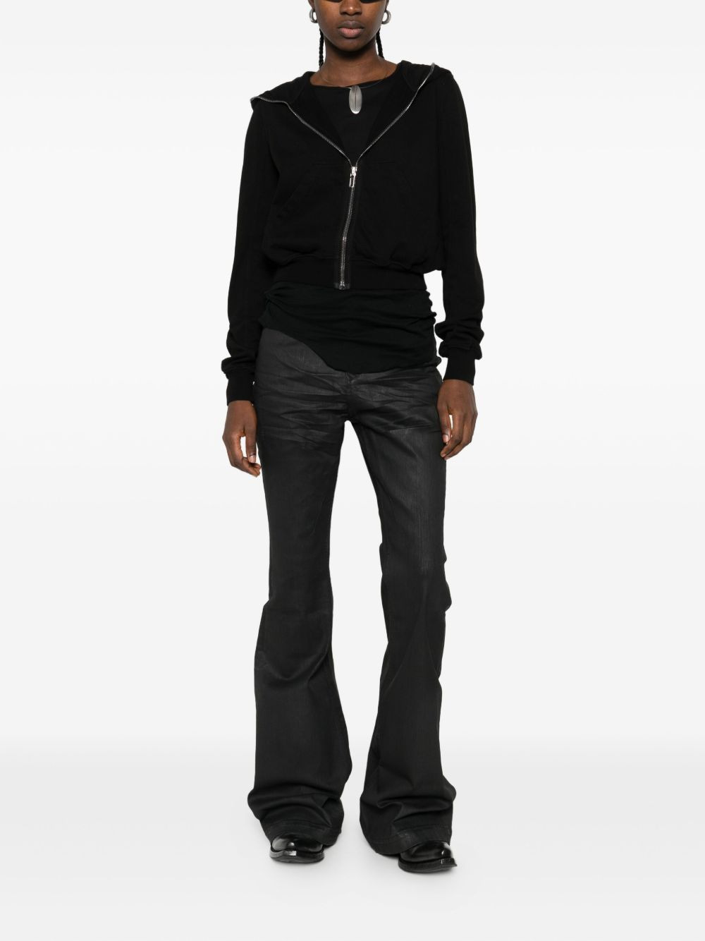 zip-up hoodie - 2