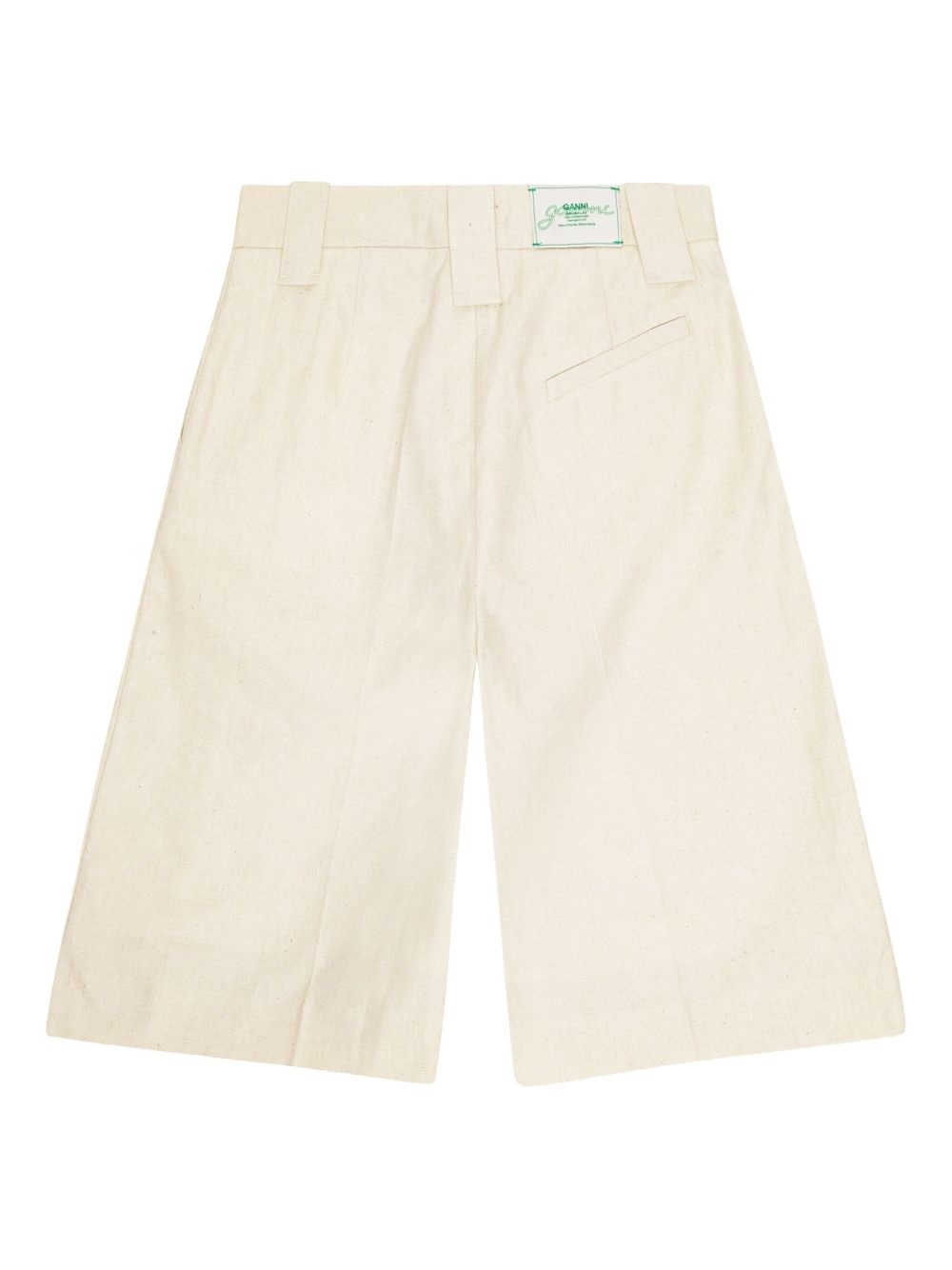 pleat-detail shorts - 6