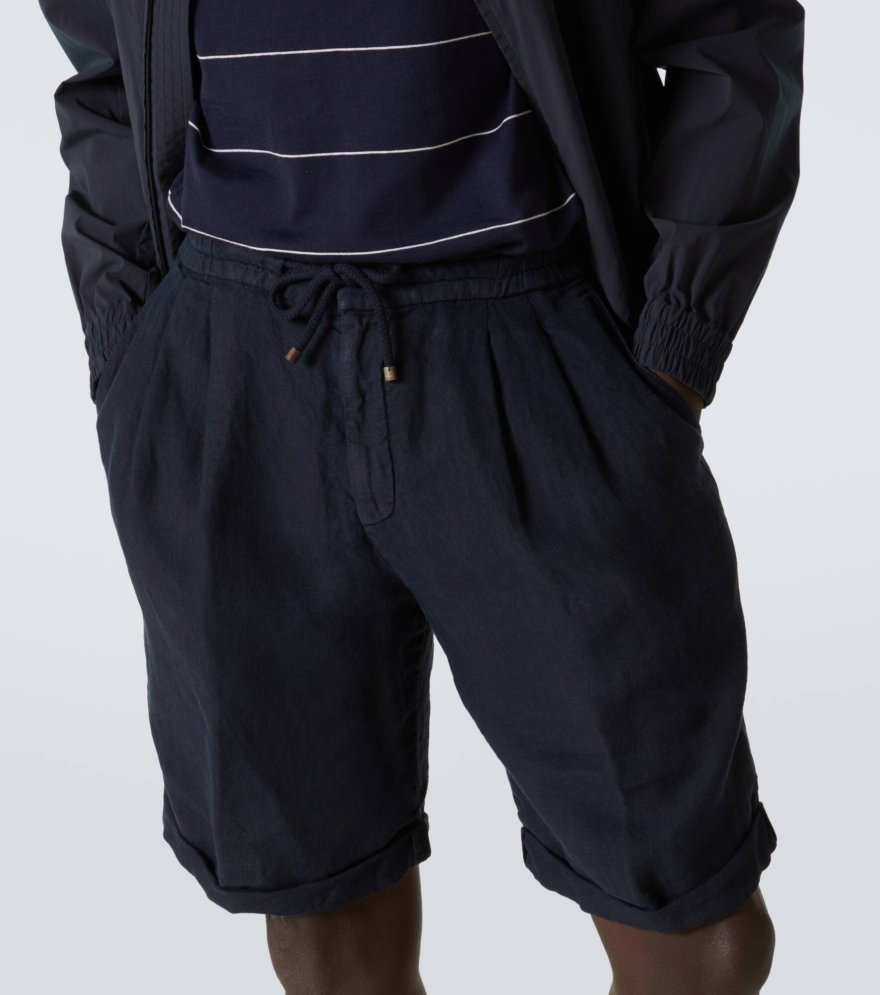 Linen shorts - 5