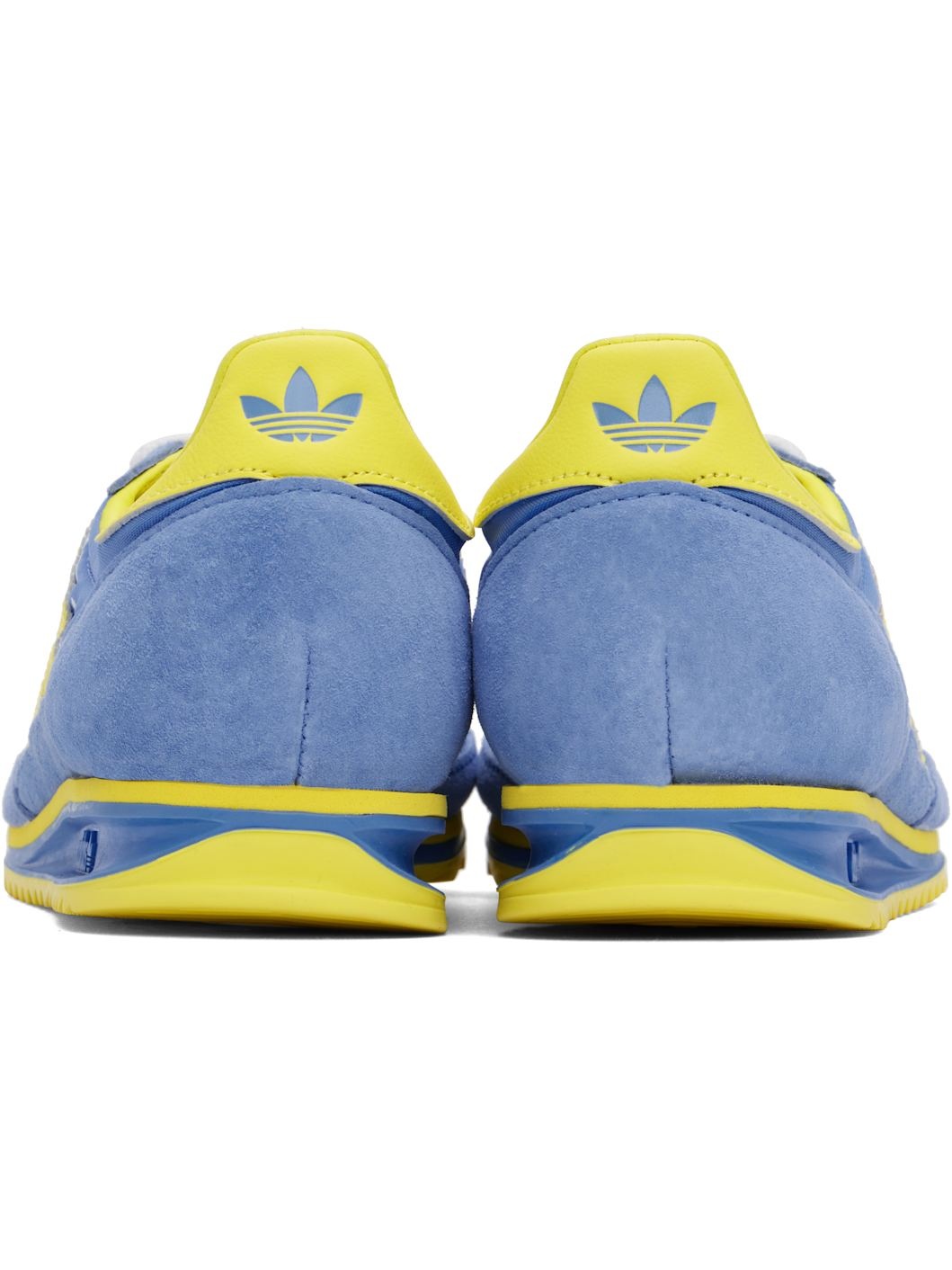 Yellow & Blue adidas Originals Edition SL72 Sneakers - 2