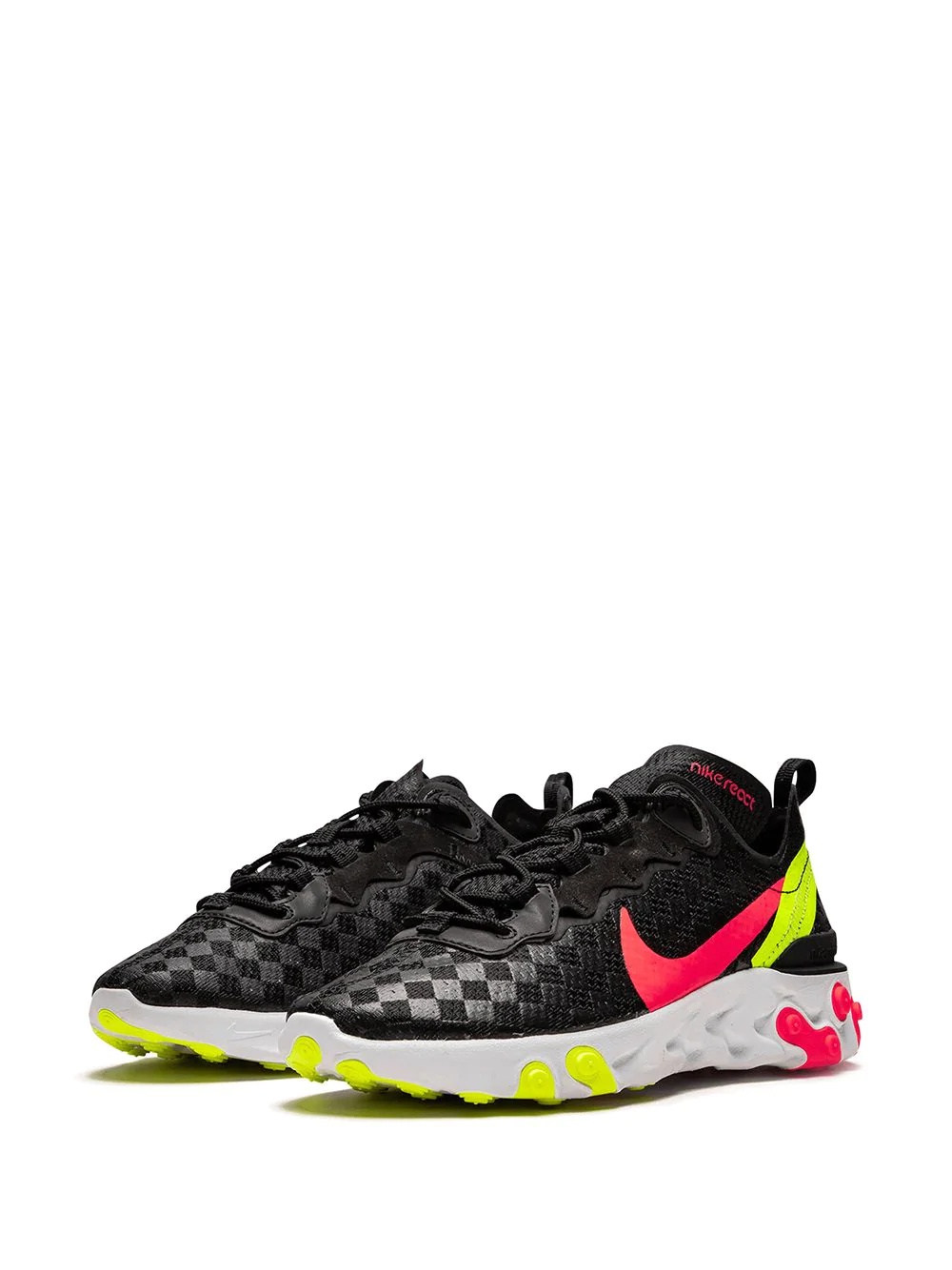 React Element 55 "Black/Flash Crimson" sneakers - 2