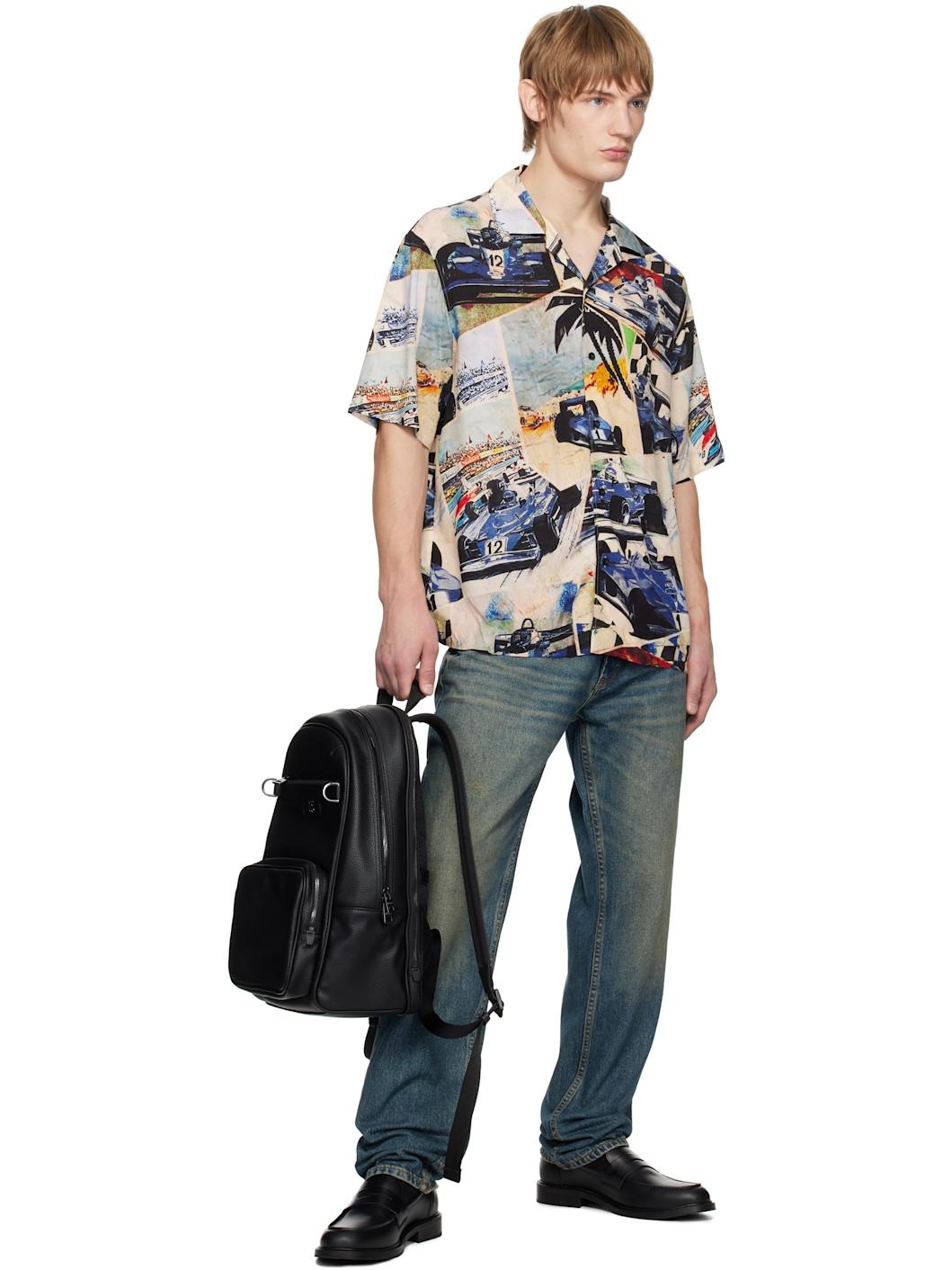 Multicolor Car Shirt - 4