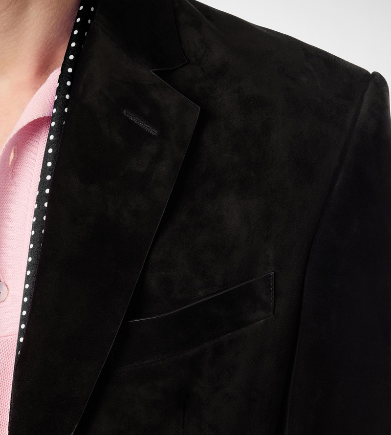 TOM FORD CASHMERE SUEDE SARTORIAL BLAZER outlook