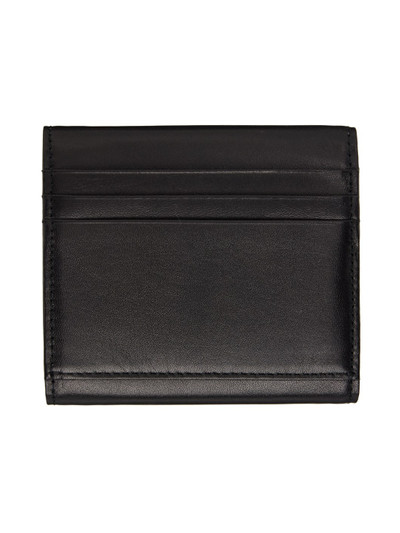 Y's Black Semi-Gloss Smooth Leather Wallet outlook