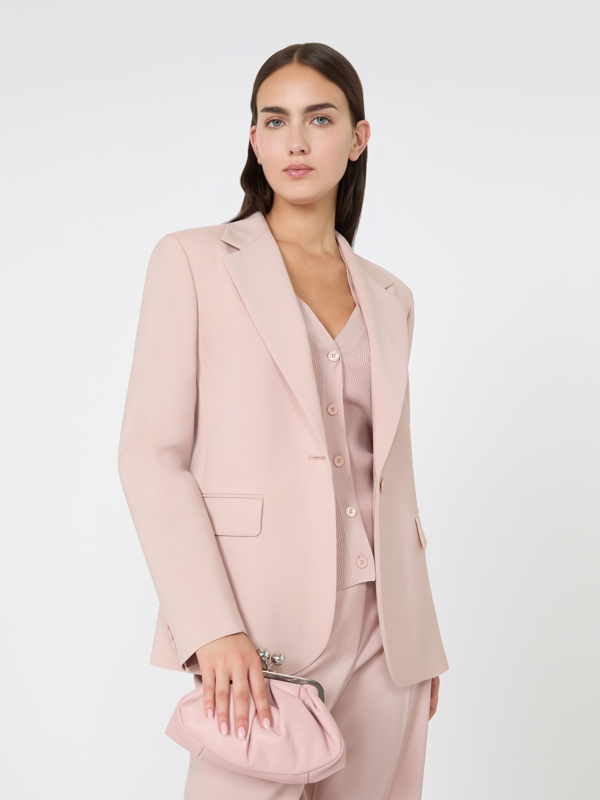 LAMINE Natural stretch wool blazer - 5