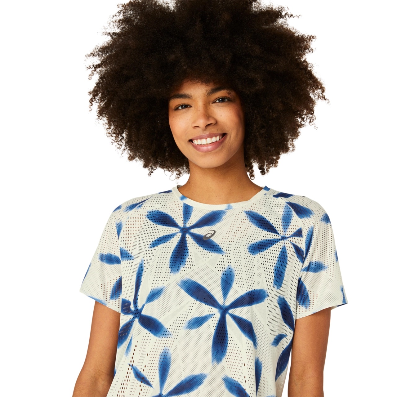 METARUN SHIBORI SHORT SLEEVE TOP - 4