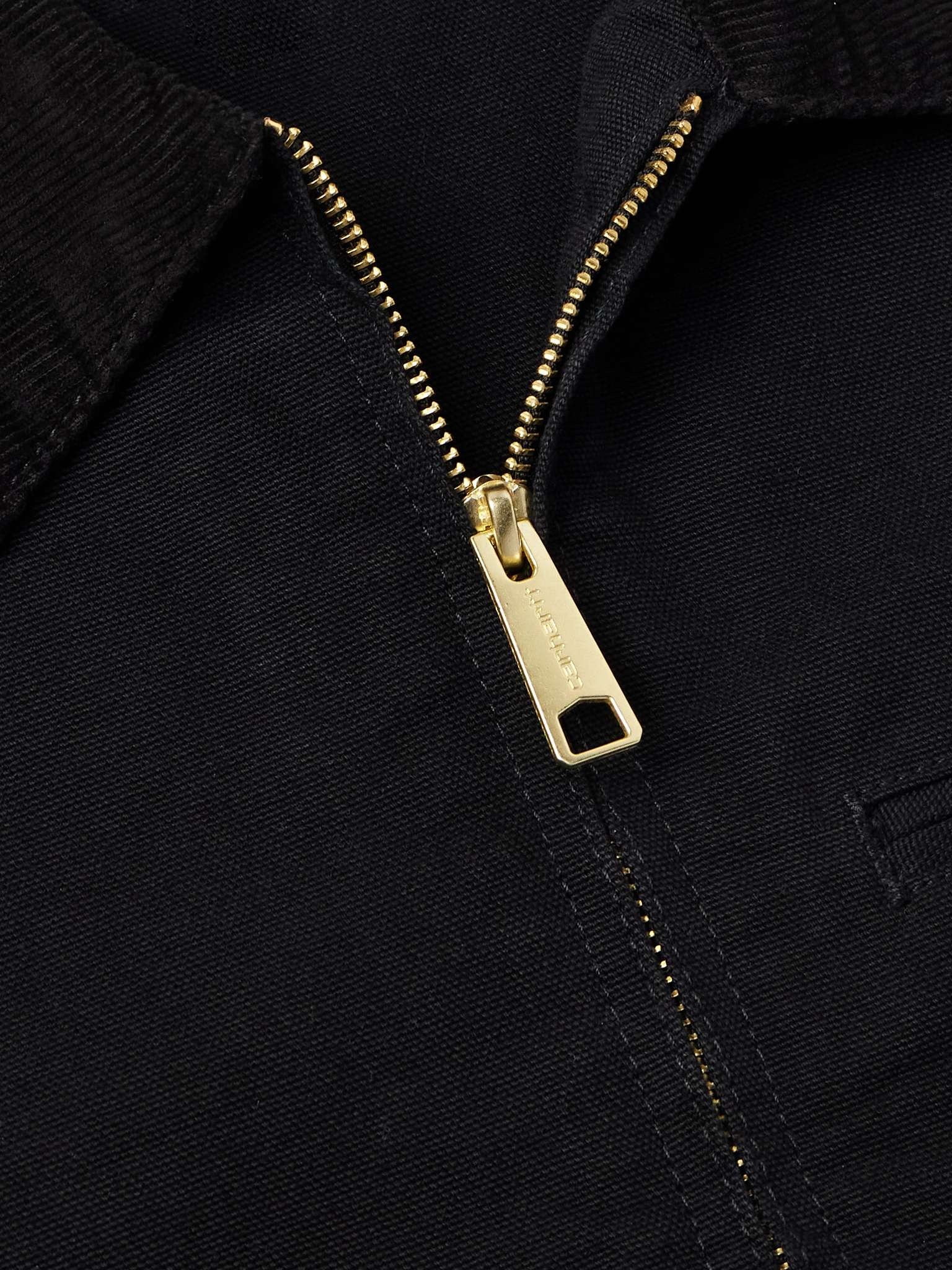 Detroit Corduroy-Trimmed Organic Cotton-Canvas Jacket - 4