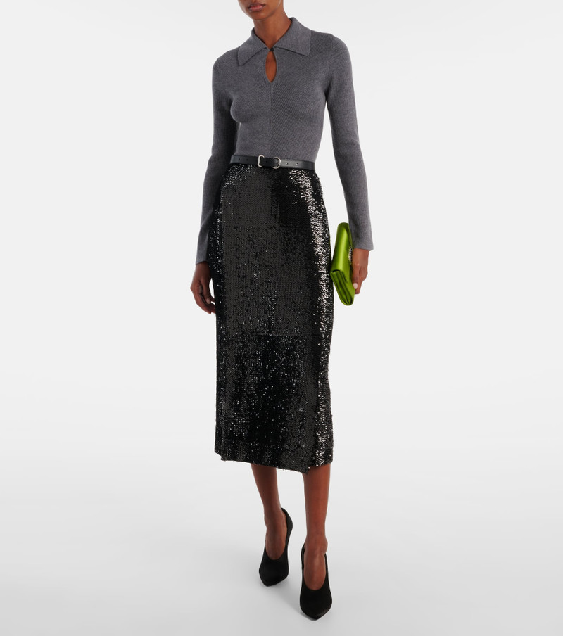 EMILIA WICKSTEAD Ambrose wool sweater outlook