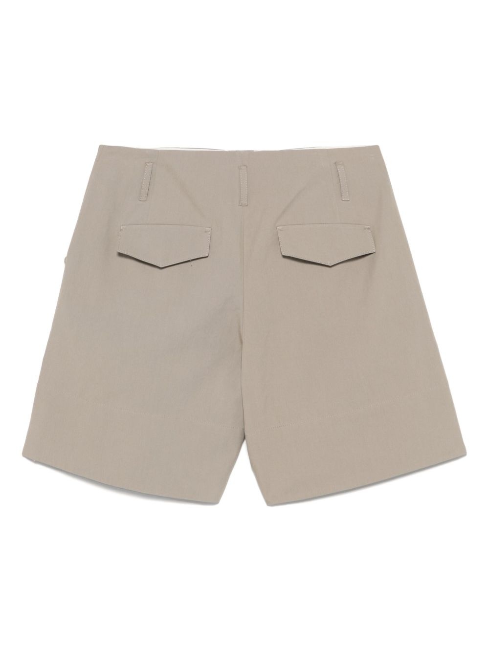 pleat-detail shorts - 2