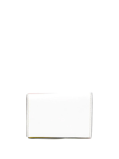 Marni colour-block tri-fold wallet outlook