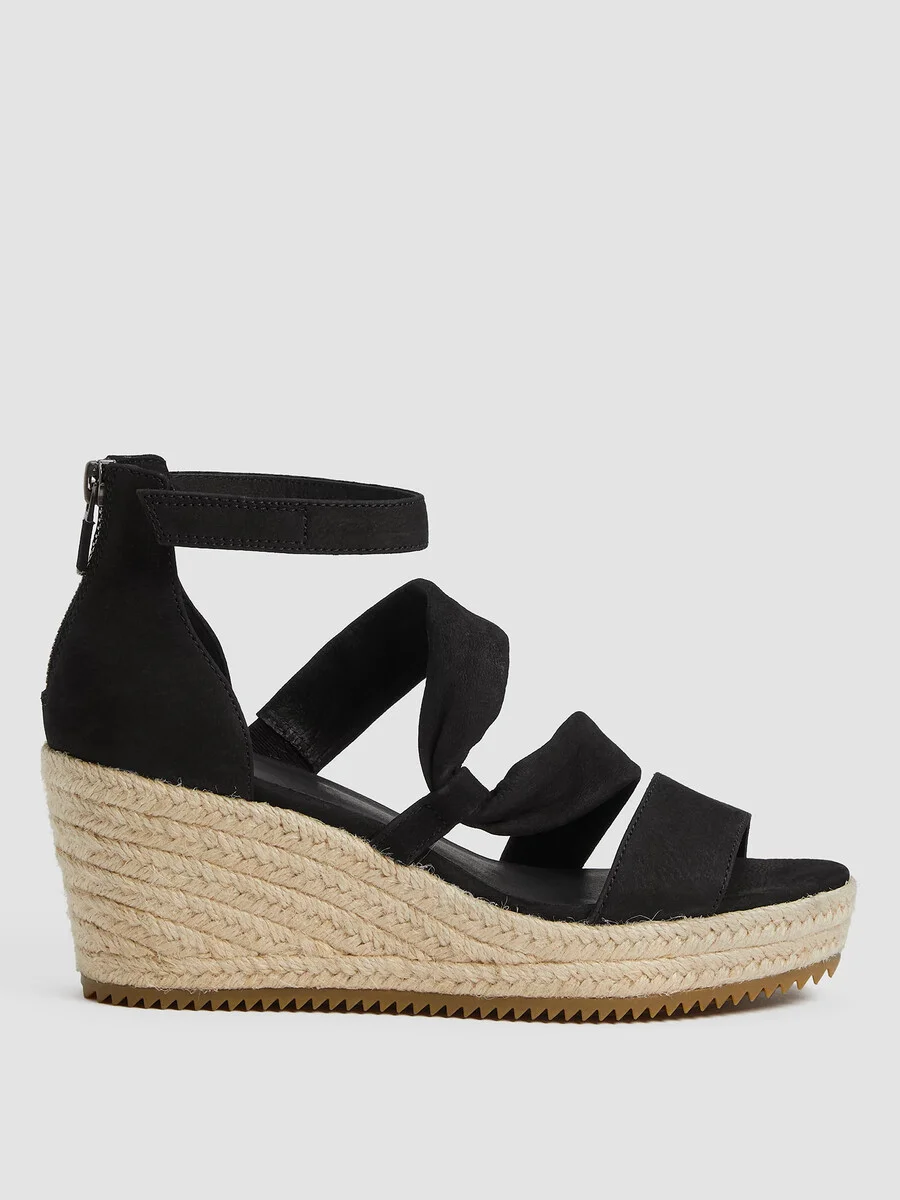 Wisp Tumbled Nubuck Espadrille - 1