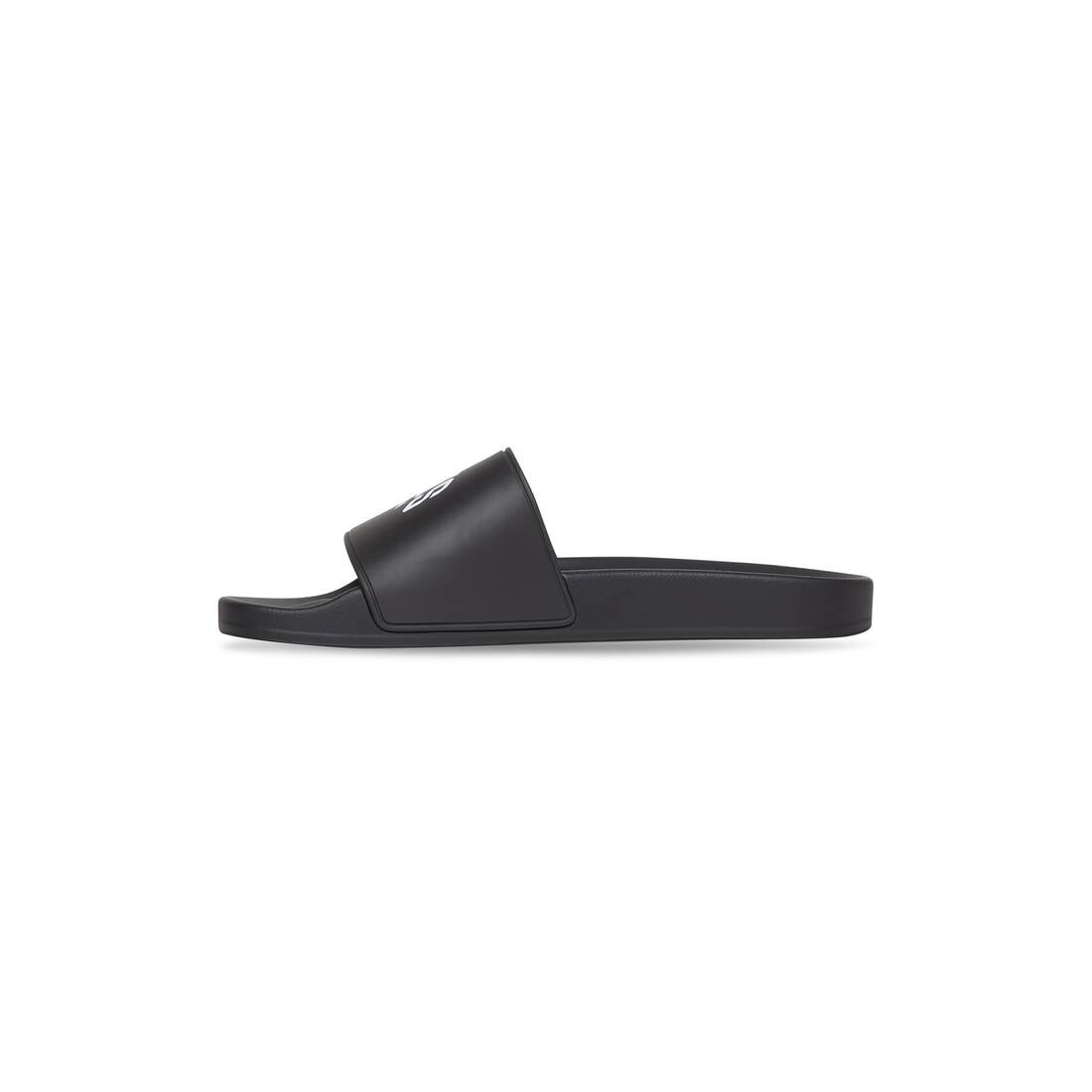 Women's Cities Paris Pool Slide Sandal in Black - 3