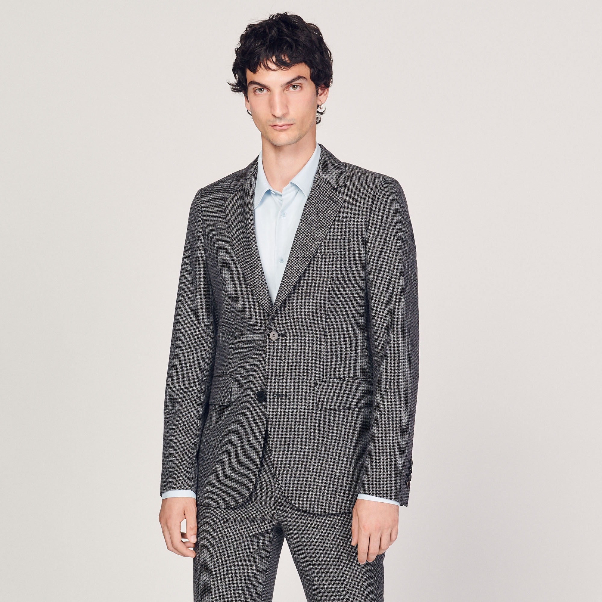 Virgin wool suit jacket - 2