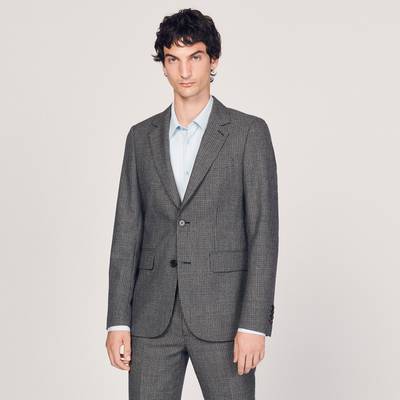 Sandro Virgin wool suit jacket outlook