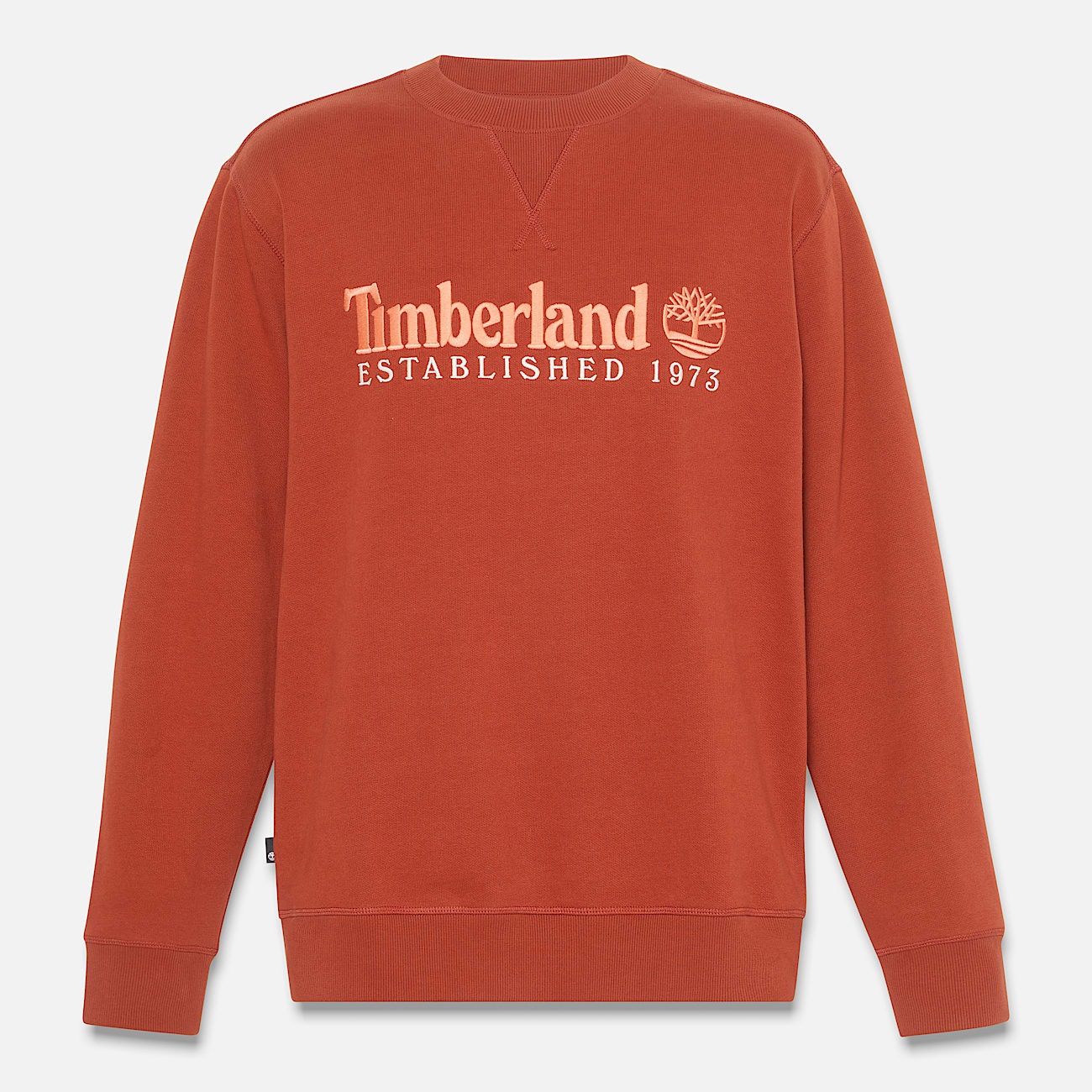 Men's Established 1973 Embroidered Logo Crew Neck Sweatshirt - 1