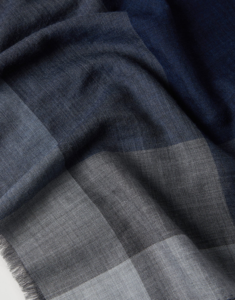 Cashmere color block scarf 3