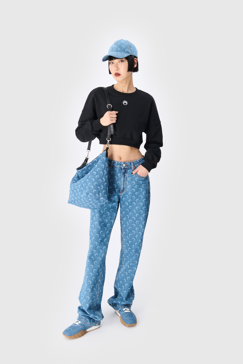 Marine Serre Moon Laser Denim Mail outlook