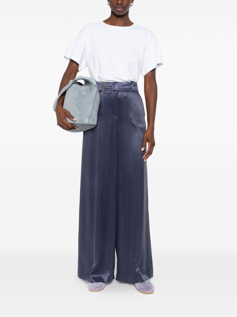 PESERICO satin pants outlook