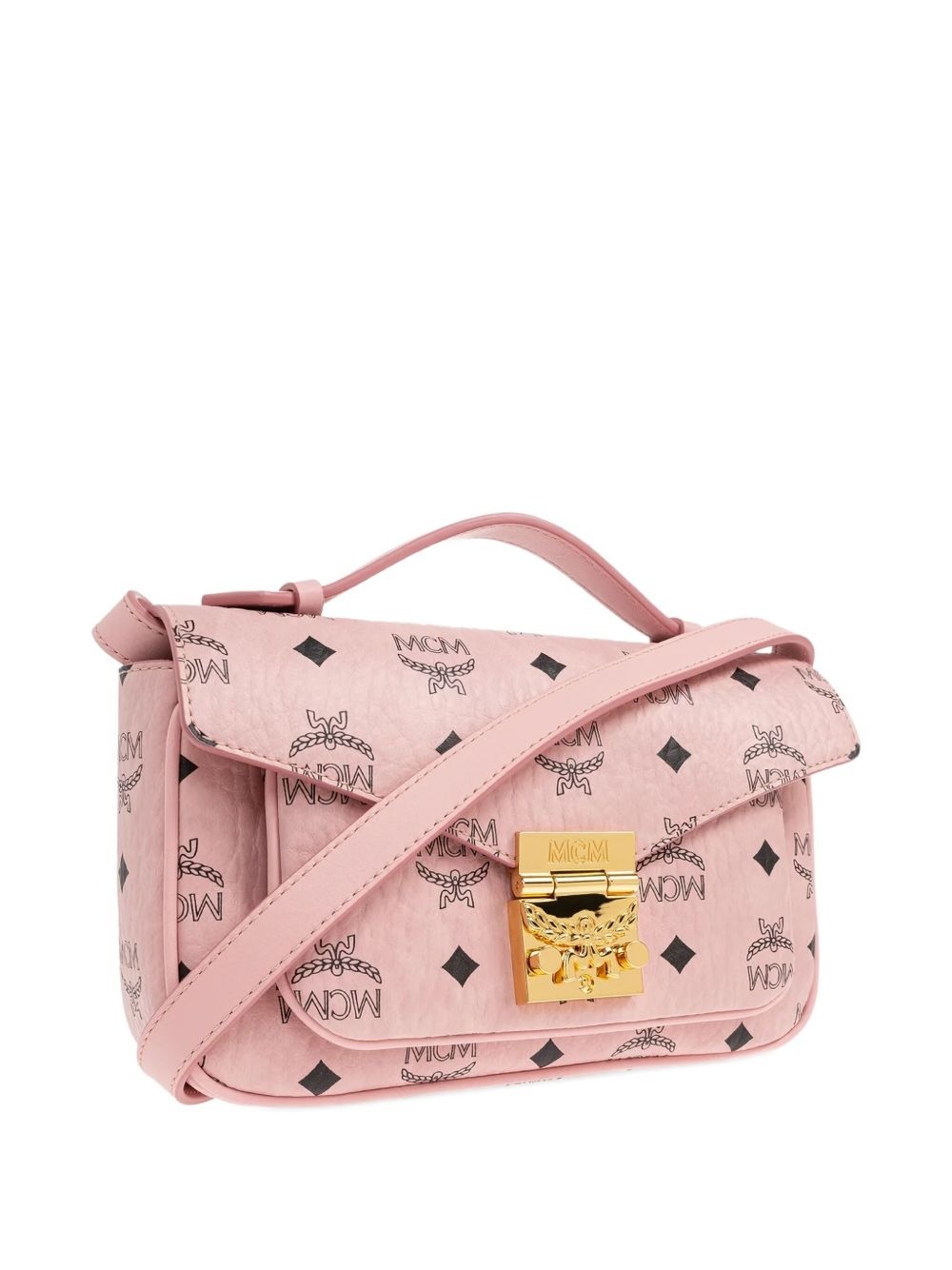 monogram flap crossbody bag - 3
