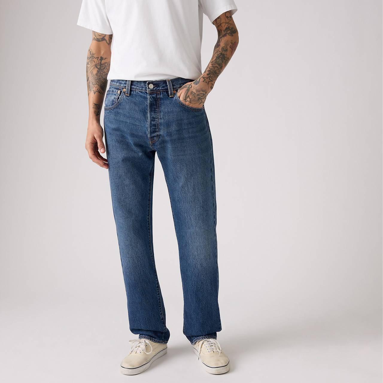 501® '93 STRAIGHT FIT SELVEDGE MEN'S JEANS - 4