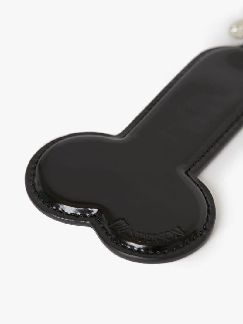 LEATHER PENIS KEYRING 3