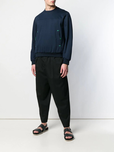 Marni drop crotch trousers outlook