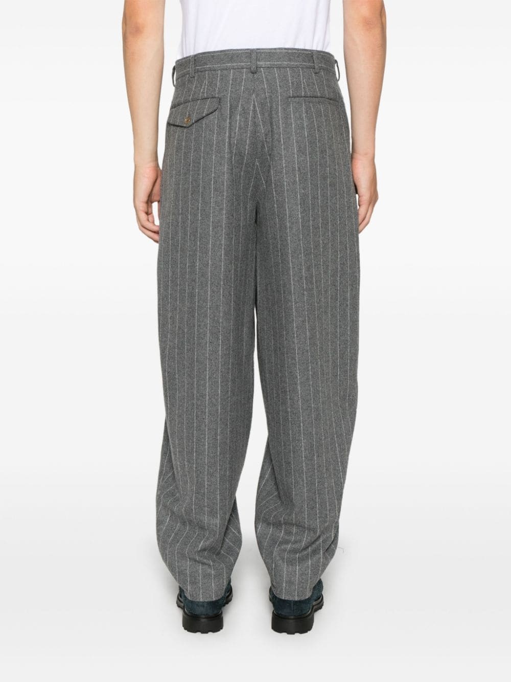 pinstripe trousers - 4