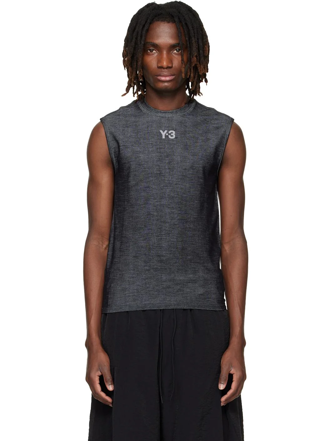 Black & Gray Mercedes-AMG F1 Edition Engineered Tank Top - 1