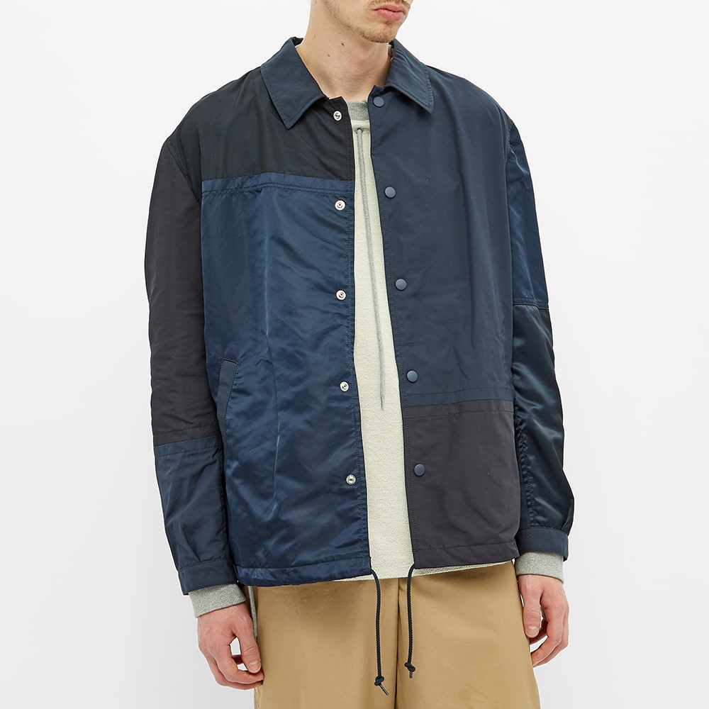 Comme des Garcons Homme Nylon Panel Coach Jacket - 4