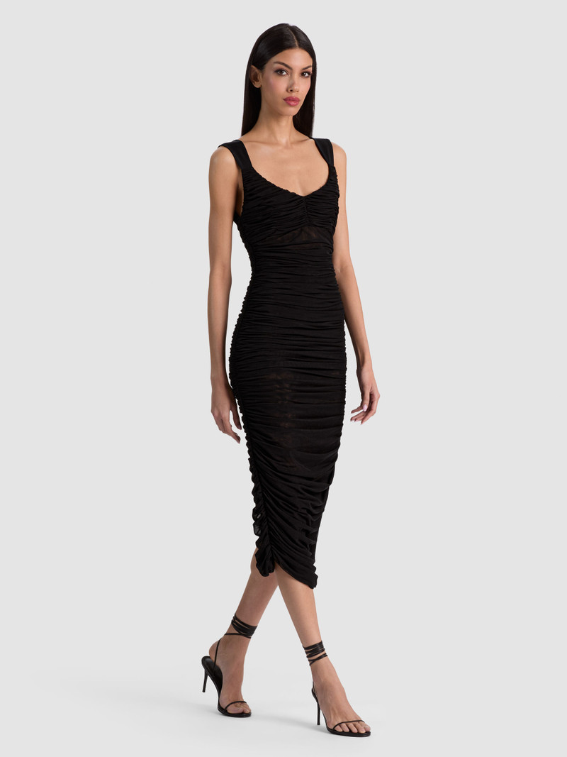 RENEE SHEER MIDI DRESS 6