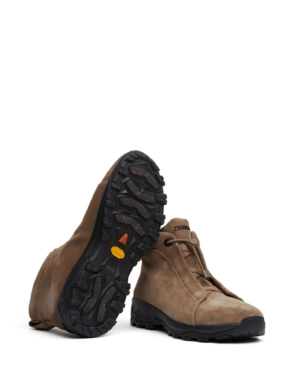 Triple Stitch Vetta suede sneakers - 5