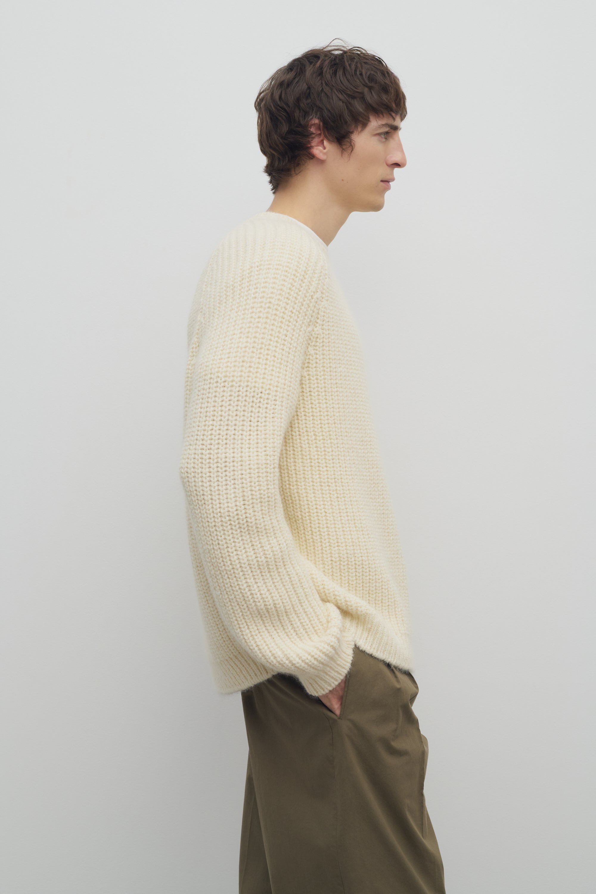 Adonis Sweater in Mohair and Silk - 4