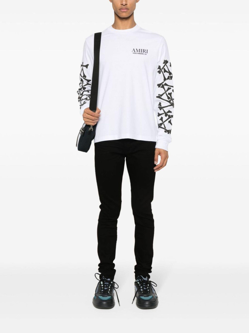 AMIRI Bones Stacked long-sleeve T-shirt outlook