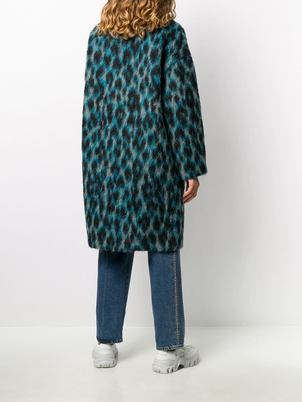 Alberta leopard-print coat - 4