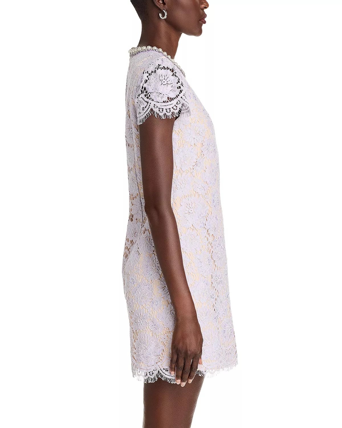 Lace Mini Dress - 5