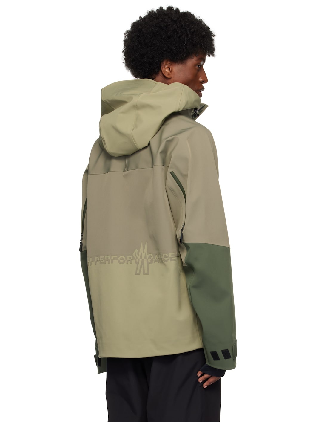 Khaki Fussen Ski Jacket - 3