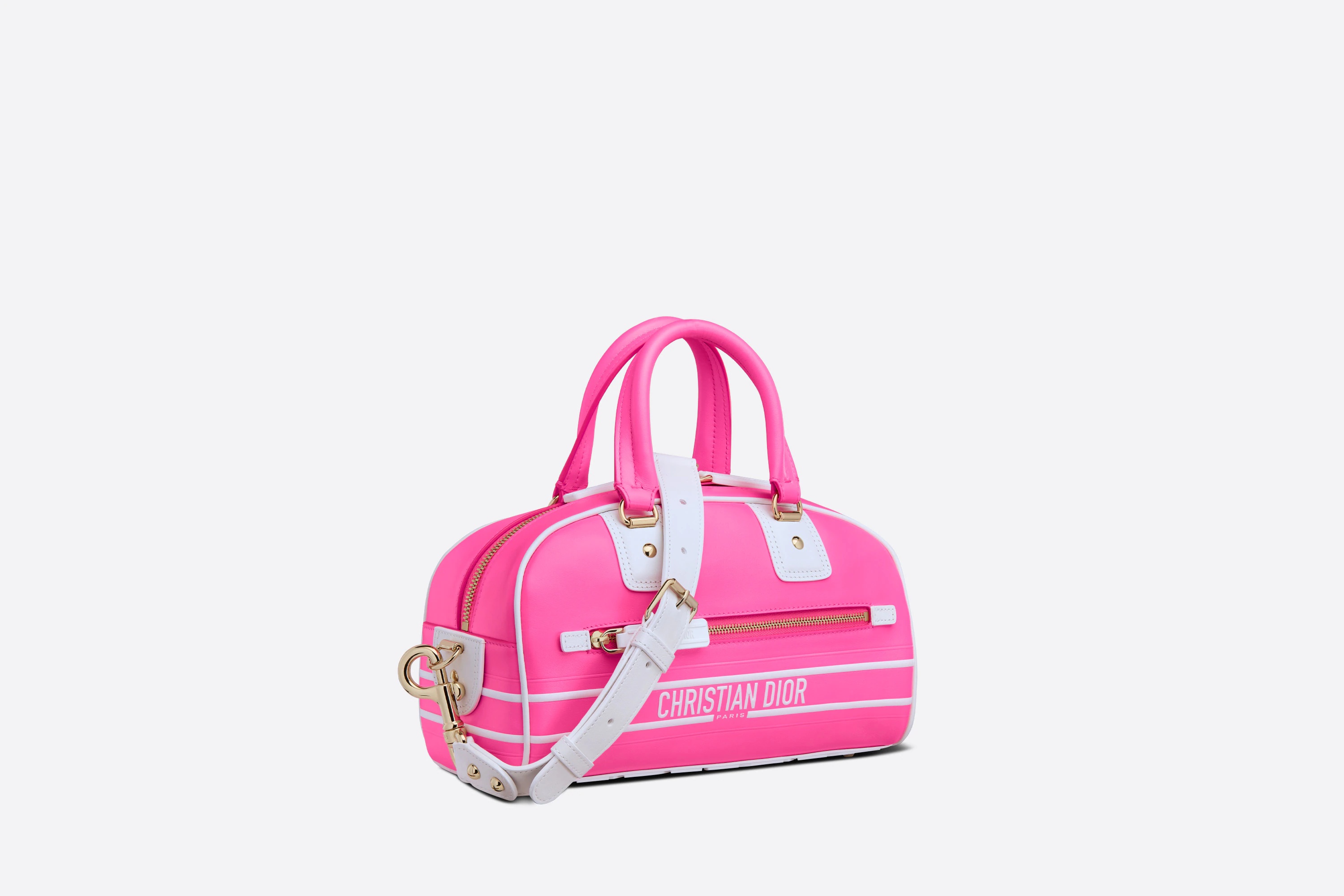 Small Dior Vibe Zip Bowling Bag - 2