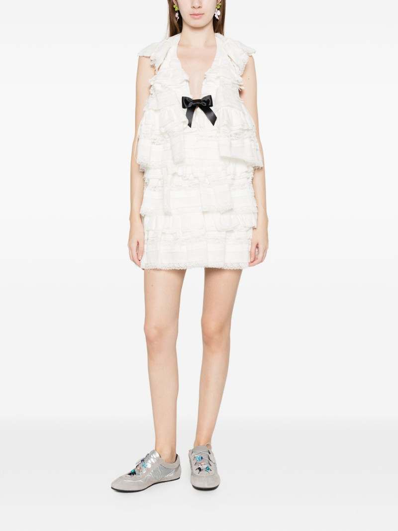 SHUSHU/TONG ruffled mini dress outlook