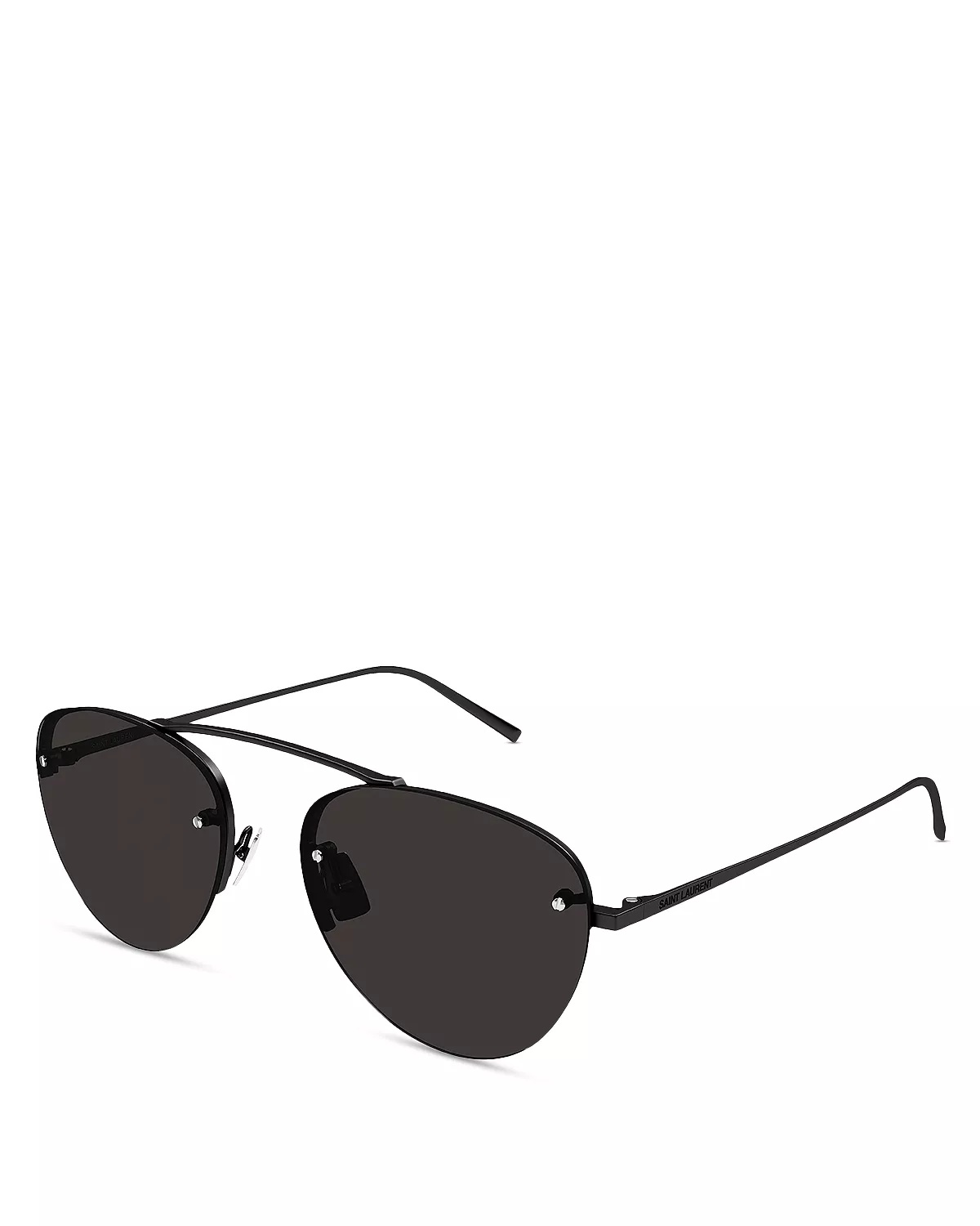 SAINT LAURENT High Bridge Round Sunglasses, 55mm bloomingdales