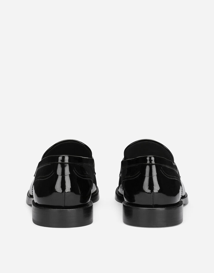Polished calfskin loafers - 3