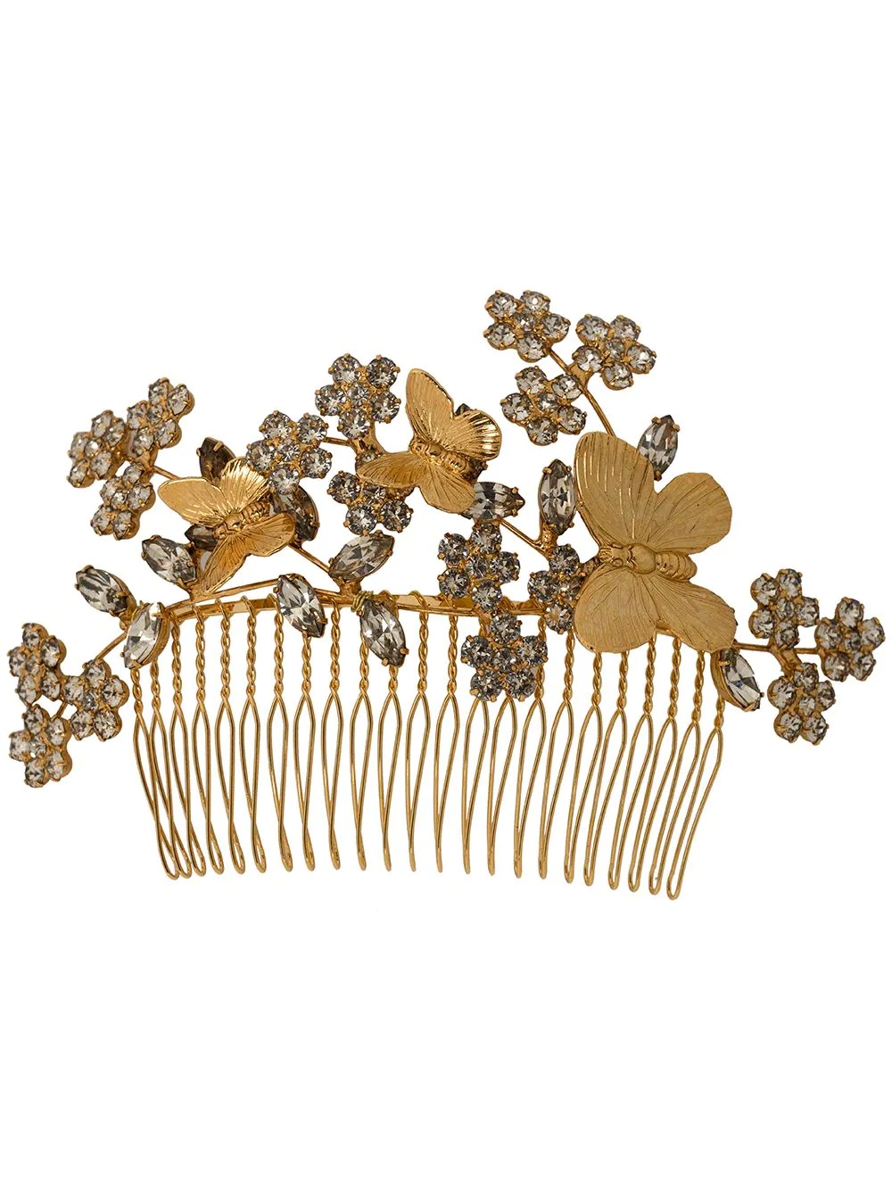 Valeria crystal-embellished comb - 1