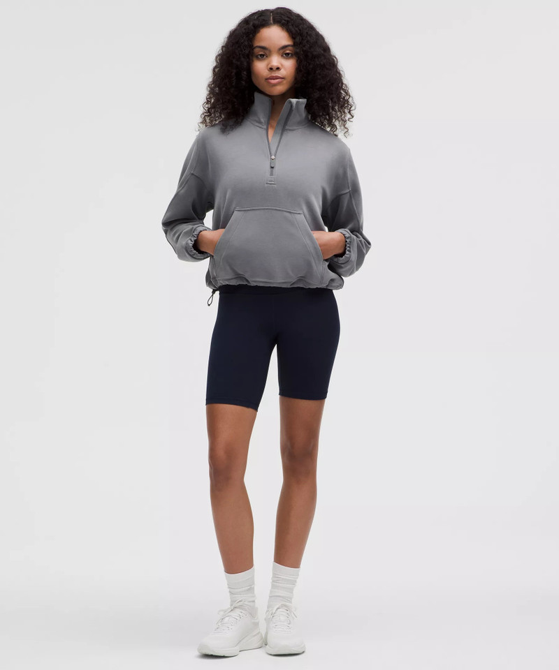 lululemon Brushed Softstreme Half Zip outlook