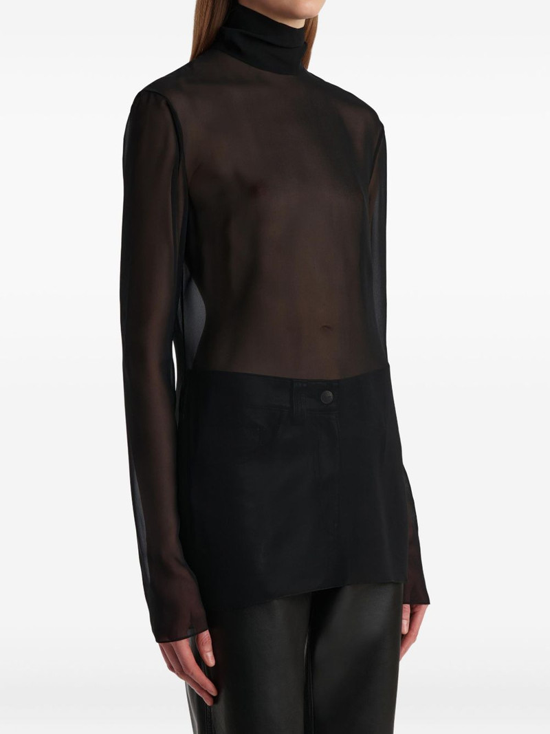 roll-neck long-sleeve top 4
