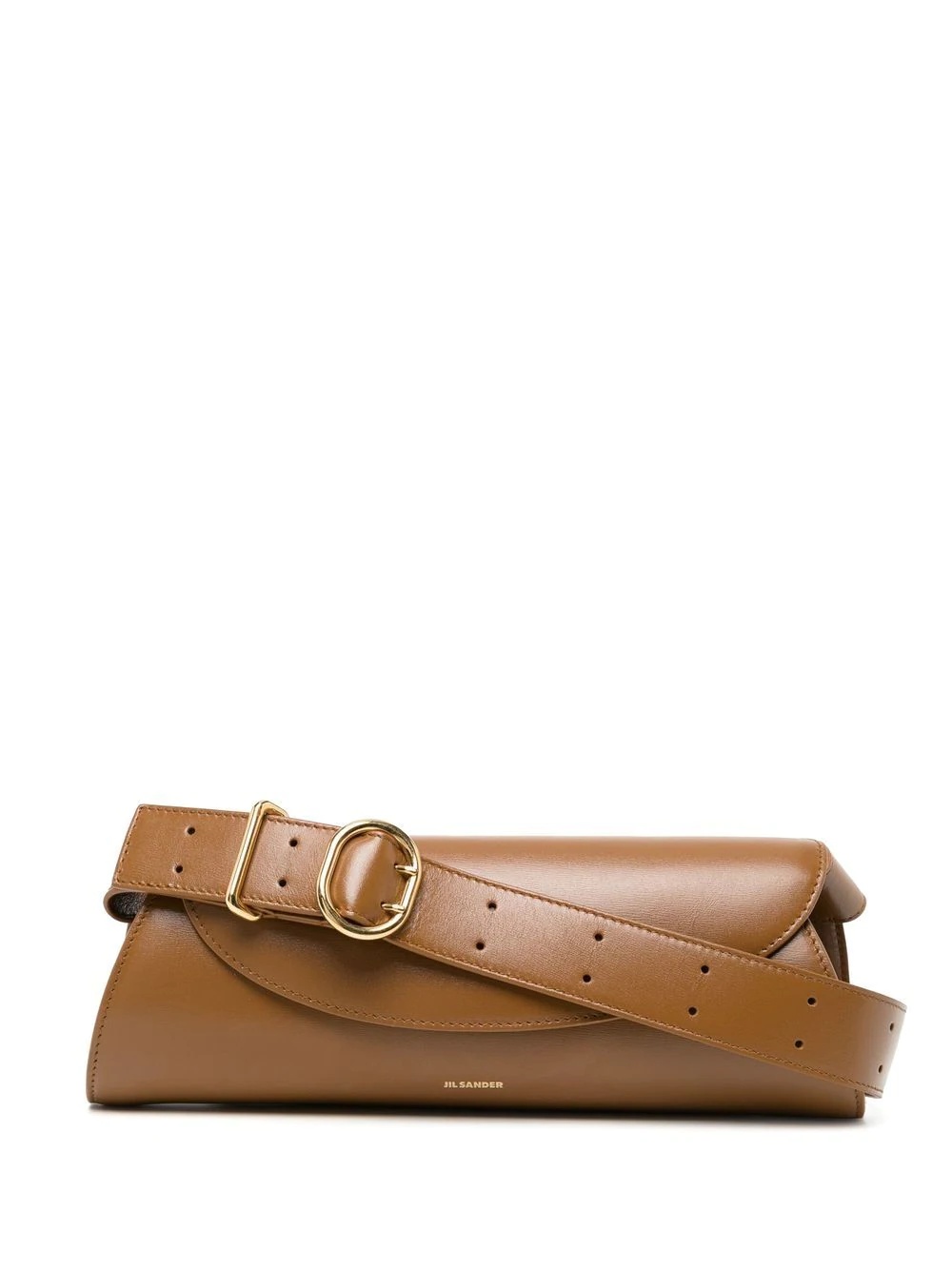 Cannolo leather shoulder bag - 1