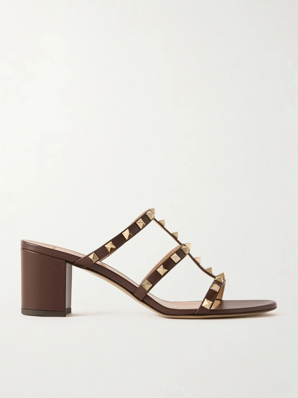 Rockstud 60 Leather Sandals - 1