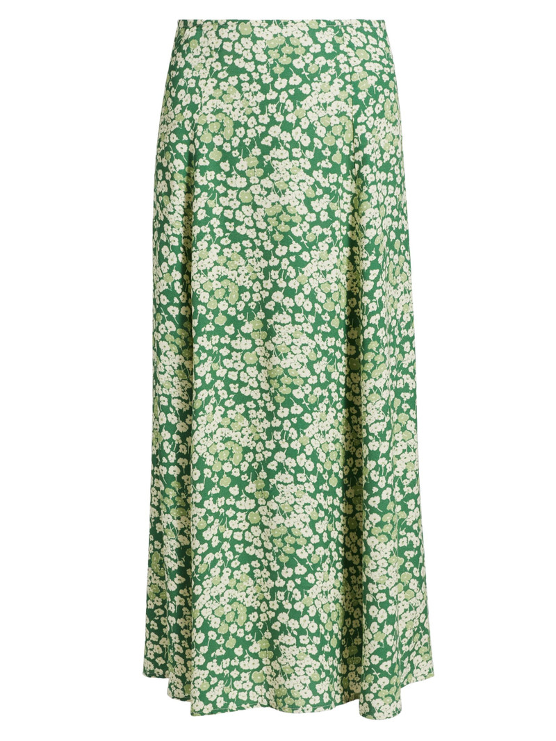 Women's Zoe Floral Crepe Skirt - Mento 1