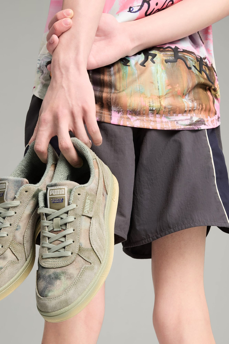 PUMA PUMA x KIDSUPER Indoor Dstrsd Sneakers outlook