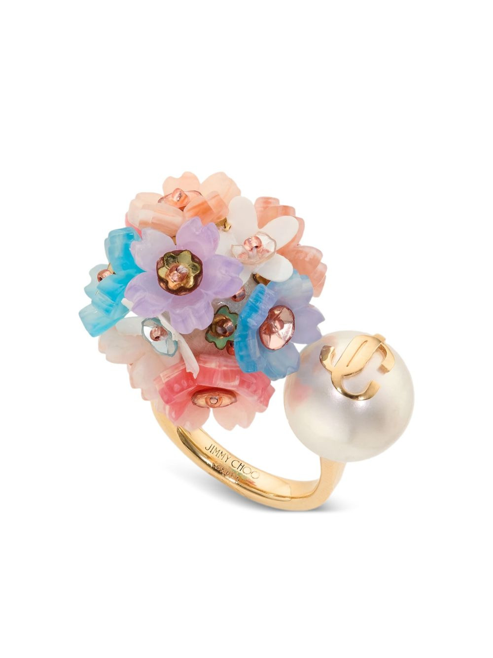 Daisy pearl ring - 2