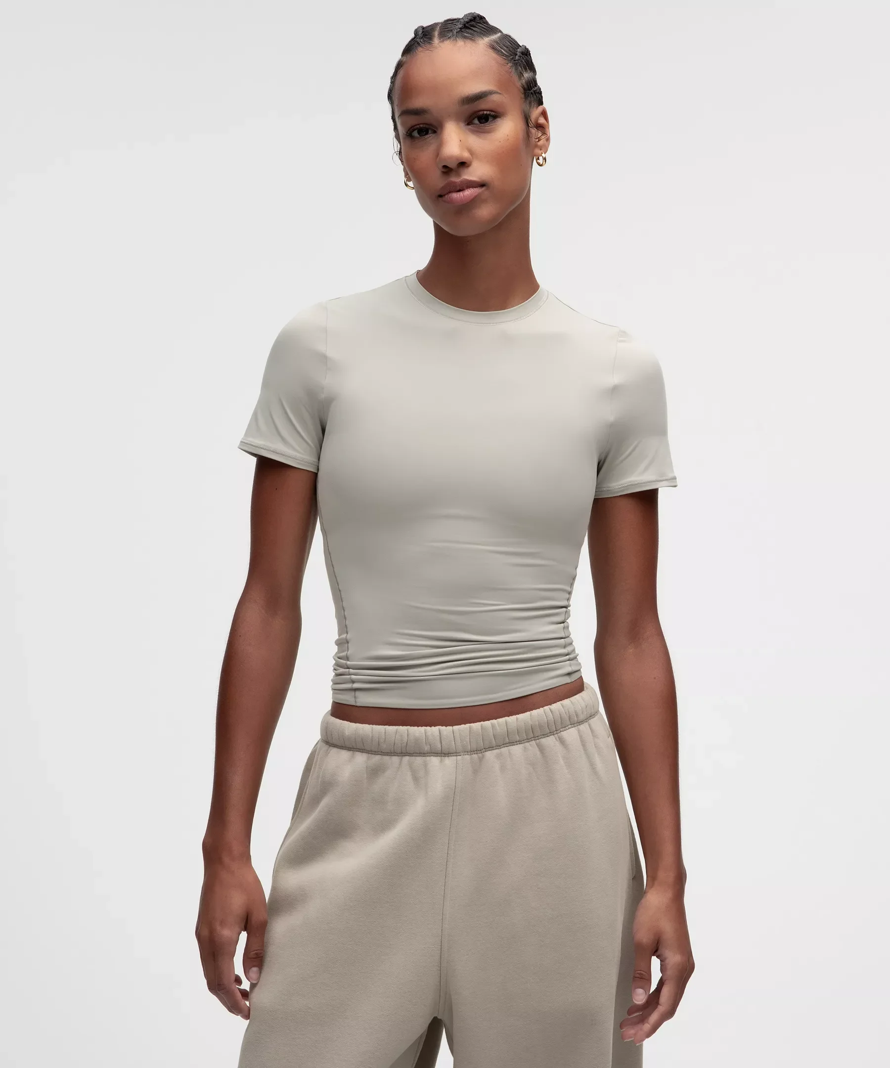 Wundermost Ultra-Soft Nulu Hip-Length Crewneck Shirt - 1